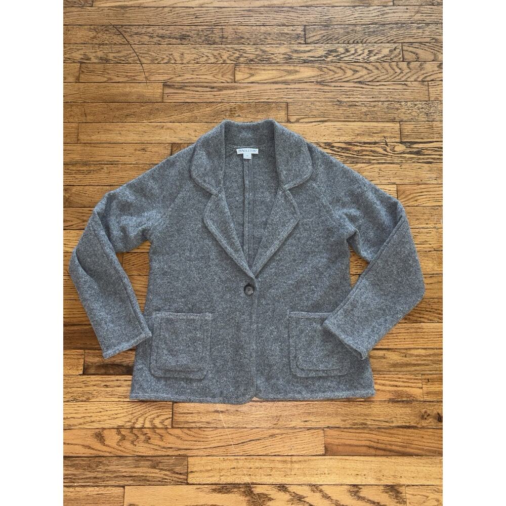 Pendleton Medium Lambs Wool One Button Cardigan W… - image 2